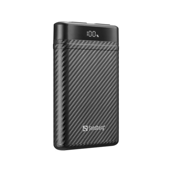 Powerbank 10.000mAh | Sandberg Survivor Nano | grå SE400131 - 2