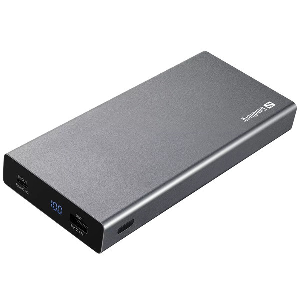 Powerbank 20.000 mAh | USB-C PD 100W | Sandberg 238681 - 1