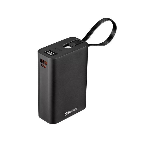 Powerbank 20.000mAh | PD20W | Sandberg Connect | svart SE400116 - 3
