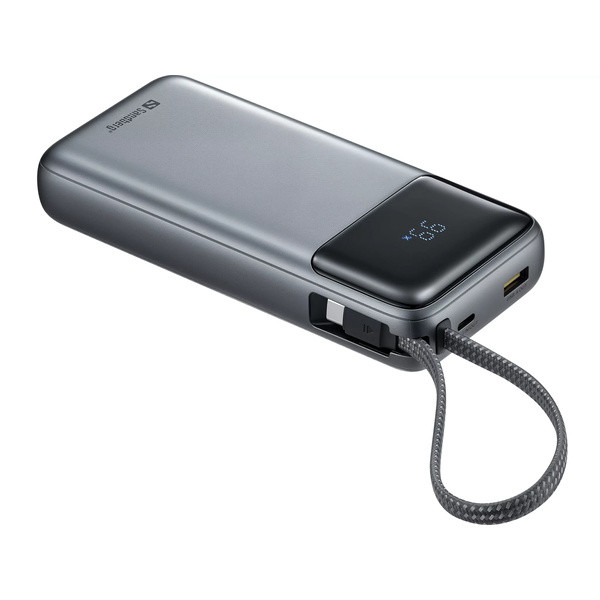 Powerbank 20.000mAh | PD67W | Sandberg All-in-1 | grå SE400122 - 5