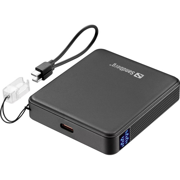 Powerbank 5.000mAh | PD20W | Sandberg Nano | grå SE400110 - 3