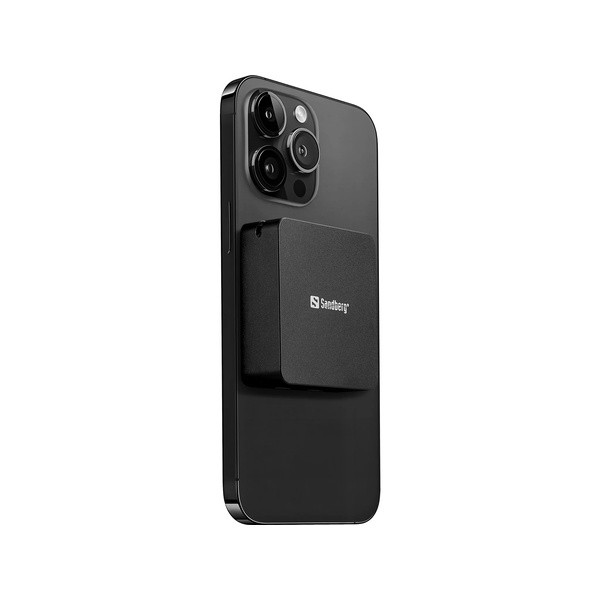 Powerbank 5.000mAh | Wireless | Sandberg 3-in-1 Magnet | grå SE400121 - 6