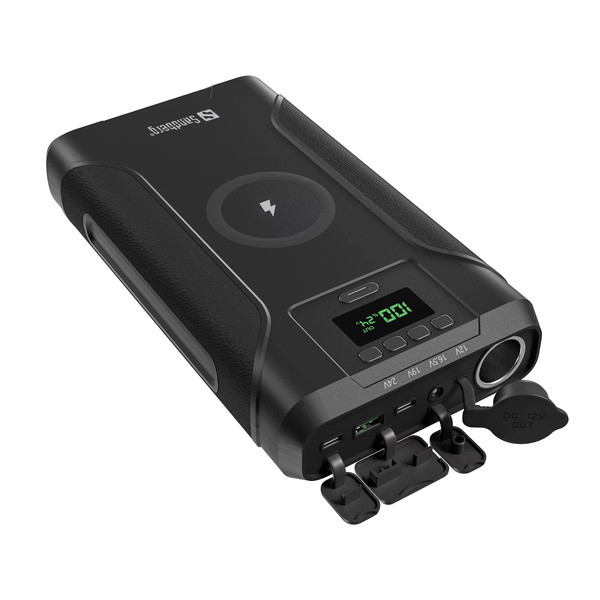 Powerbank 76.800mAh | Sandberg Survivor 7-in-1 | svart SE400132 - 1