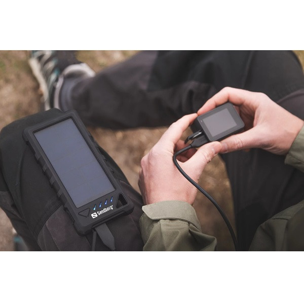 Powerbank solcell 16.000 mAh | Sandberg Outdoor Solar 238682 - 2