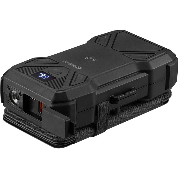Powerbank solcell 27.000mAh | 5 paneler | PD20W + Wireless | Sandberg | grå ASA02462 - 5