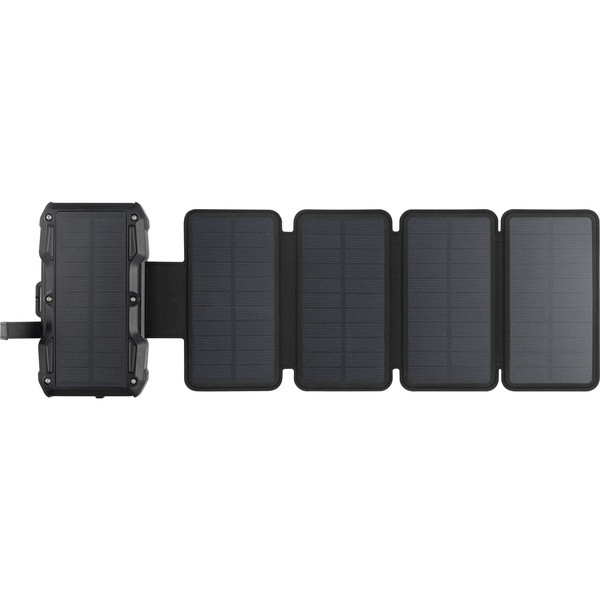 Powerbank solcell 27.000mAh | 5 paneler | PD20W + Wireless | Sandberg | grå ASA02462 - 2