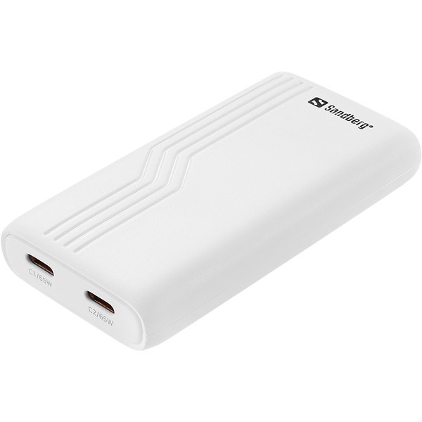 Reseadapter 65W 2-port | 2xUSB-C | Sandberg ASA02491 - 4