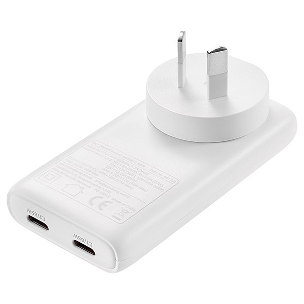 Reseadapter 65W 2-port | 2xUSB-C | Sandberg ASA02491 - 5
