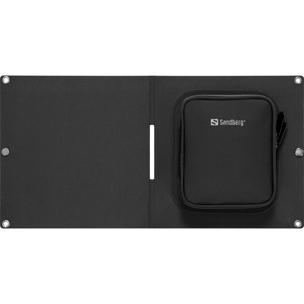 Solcellsladdare 15W | Sandberg Lightweight | svart SE400136 - 3