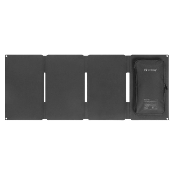 Solcellsladdare 40W | Sandberg Lightweight | grå ASA02466 - 2