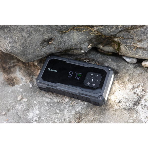 Starthjälp 400A | Powerbank 10.000mAh + luftpump | Sandberg SE400126 - 8