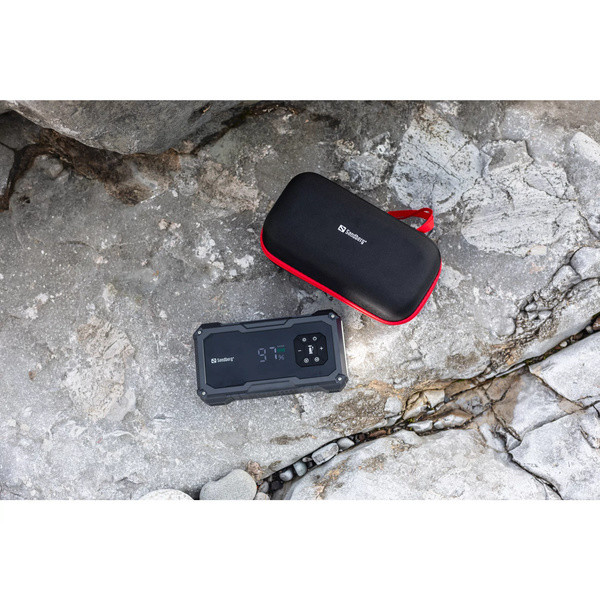 Starthjälp 400A | Powerbank 10.000mAh + luftpump | Sandberg SE400126 - 9
