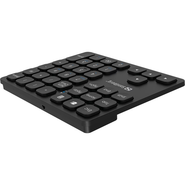 Tangentbord numeriskt trådlöst | Sandberg Pro | svart SE400141 - 2