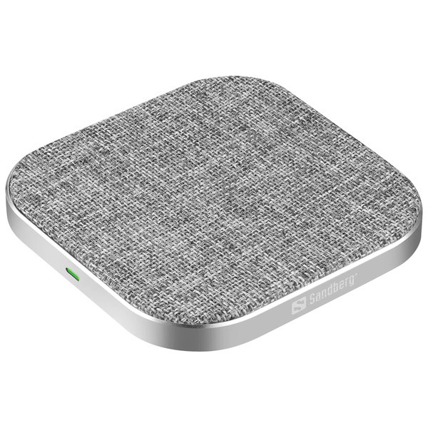 Trådlös laddare 15W | Sandberg Pad | grå SE400144 - 1