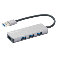 USB-hub 4 portar | USB-A USB 3.0 till 1xA 3.0 och 3xA 2.0 | Sandberg Saver ASA02370