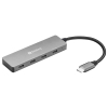 USB-hub 4 portar | USB-C till 4xC | Sandberg ASA02390 - 1