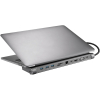 USB Docking station 10 portar | USB-C till 3xA, 2xC, HDMI, VGA, Ethernet, 3,5mm, kortläsare | Sandberg ASA02378 - 3