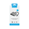USB Docking station 3 portar | USB-C till 1xA, 1xC, HDMI | Sandberg SE400019 - 2