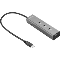 USB Docking station 5 portar | USB-C till 5xC | Sandberg MediaDock SE400041