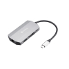 USB Docking station 8 portar | USB-C till 2xA, 1xC, HDMI, Ethernet, 2x3,5mm, kortläsare | Sandberg Travel ASA02377 - 10