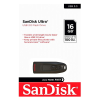 Sandisk USB-minne 3.0 | 16GB | Sandisk Ultra SDCZ48-016G-U46 500902