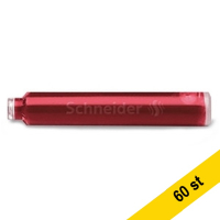 Schneider Bläckpatroner röda | 60st 217242