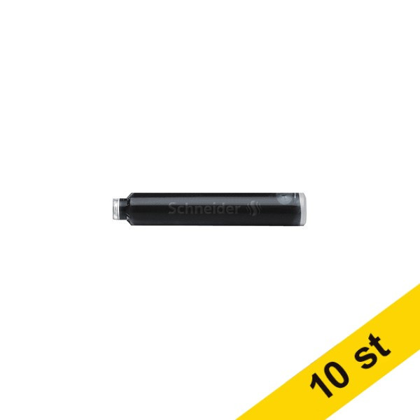 Schneider Bläckpatroner svarta | 6st x10  217240 - 1