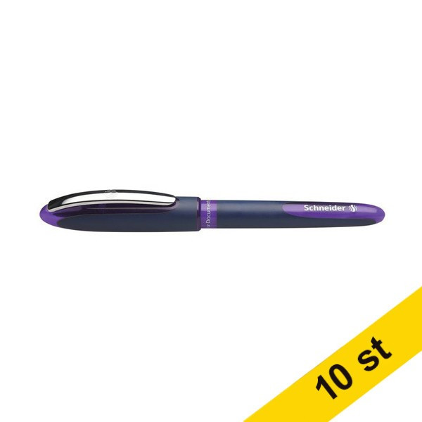 Schneider Kulspetspenna | Schneider Rollerball One Business | violett | 10st  239997 - 1
