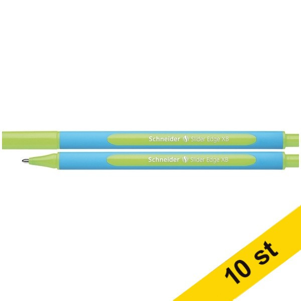 Schneider Kulspetspenna | Schneider Slider Edge XB | ljusgrön | 10st  239968 - 1