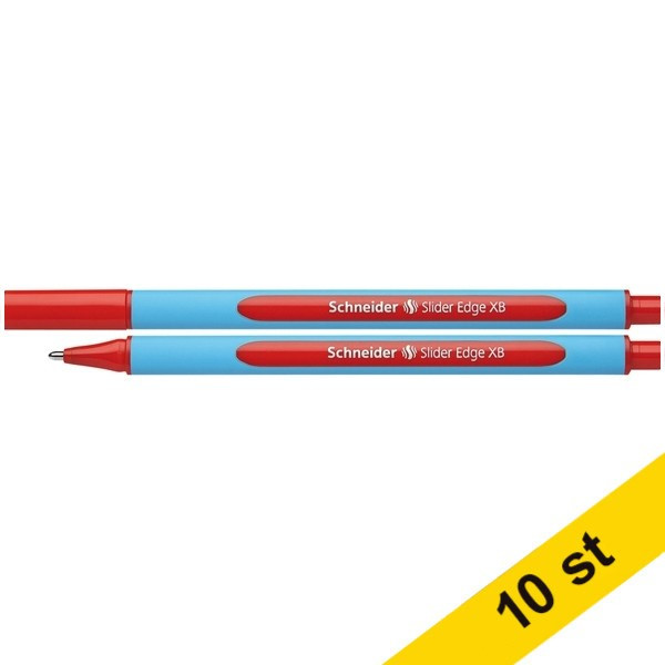 Schneider Kulspetspenna | Schneider Slider Edge XB | röd | 10st  239961 - 1