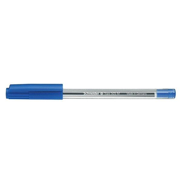 Schneider Kulspetspenna | Schneider Tops 505 M | blå | 50st S-150603 217205 - 1