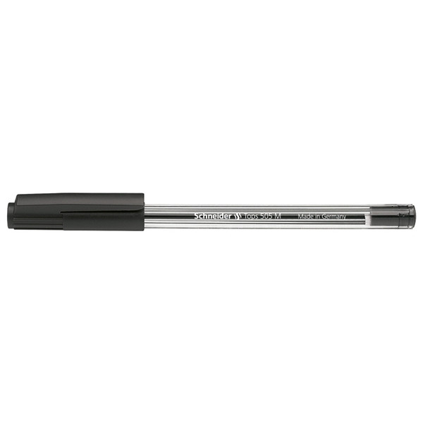 Schneider Kulspetspenna | Schneider Tops 505 M | svart | 50st S-150601 217203 - 1