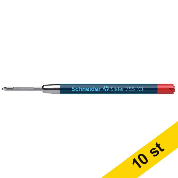 Schneider Refill | Schneider Slider 755 XB | röd | 10st  239974 - 1