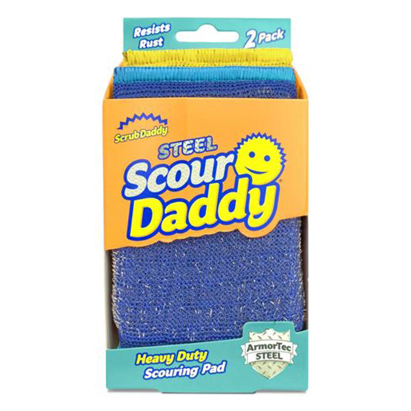 Scrub Daddy | Scour Daddy Steel | grå | 2st $$ SDSCST SSC00250 - 1