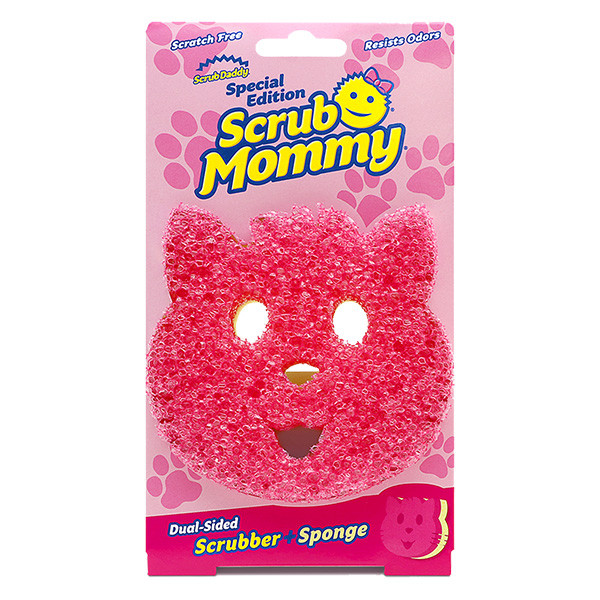 Scrub Daddy | Scrub Mommy Cat Edition | Rosa SMCAT SSC01034 - 1