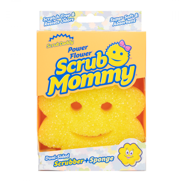 Scrub Daddy | Scrub Mommy Special Edition vår | gul blomma  SSC00254 - 1
