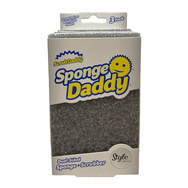 Scrub Daddy | Sponge Daddy svamp grå Style Collection | 3st  SSC00220 - 1