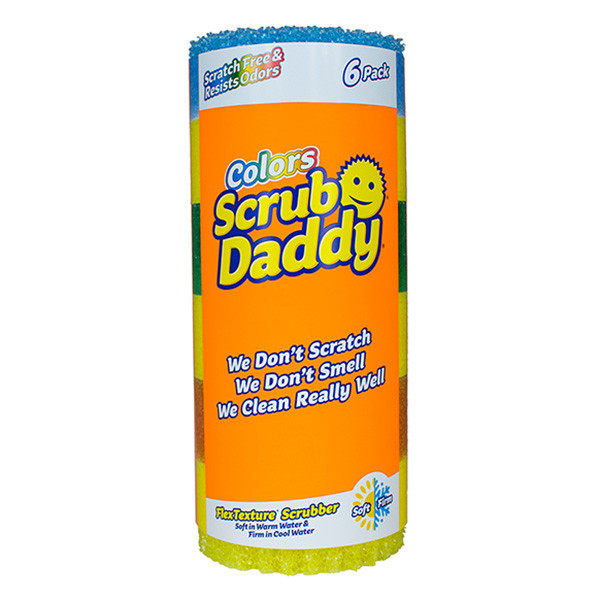 Scrub Daddy Colors | svamp i fyra färger | 6st  SSC01007 - 1