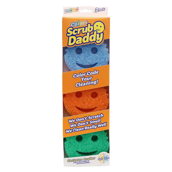 Scrub Daddy Colors | tre färger | 3st  SSC00211 - 1