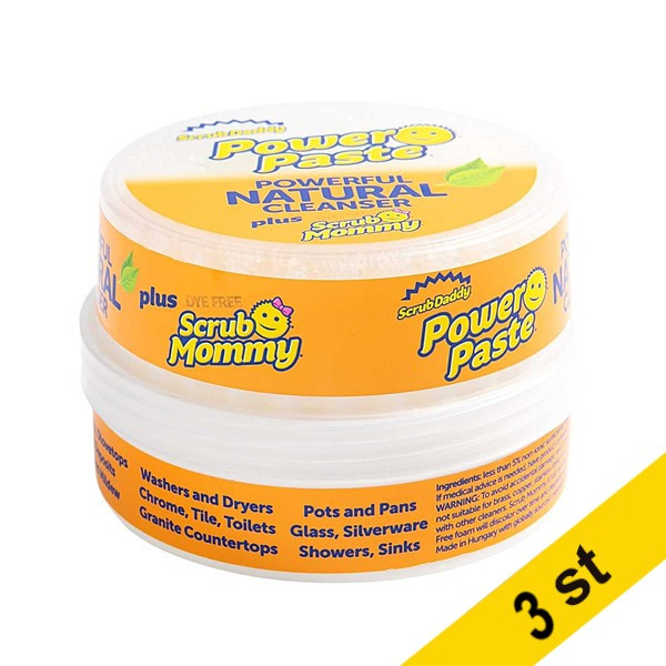 Scrub Daddy Power Paste + Scrub Mommy svamp 3st  SSC00236 - 1