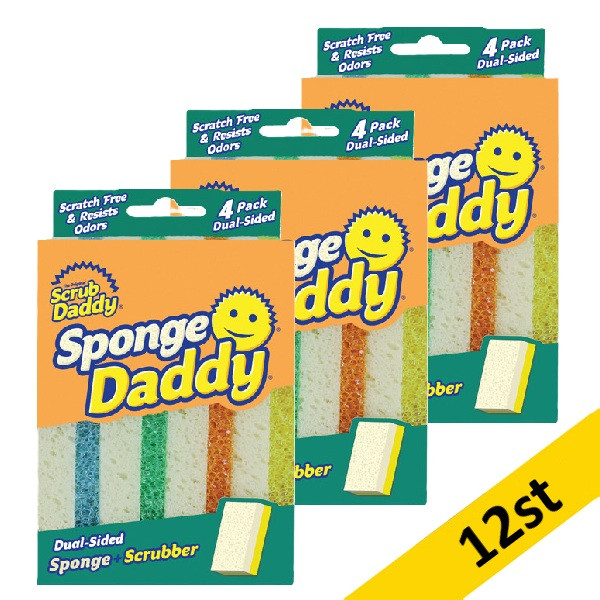 Scrub Daddy Sponge Daddy skursvamp 4st SSC00214 - 1