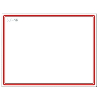 Seiko SLP-NR namnkortsetiketter röd 54x70mm | 160 etiketter 42100619 149054