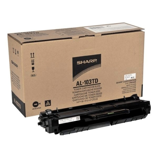 Sharp AL-103TD svart toner (original) AL-103TD 082334 - 1