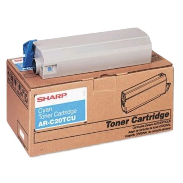 Sharp AR-C20TCU cyan toner (original) ARC20TCU 082368 - 1