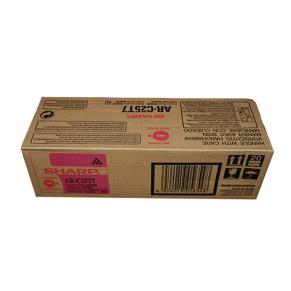 Sharp AR-C25T7 magenta toner (original) ARC25T7 082376 - 1