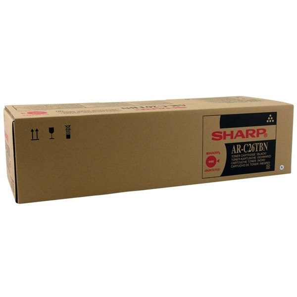 Sharp AR-C26TBN svart toner (original) AR-C26TBN 082095 - 1