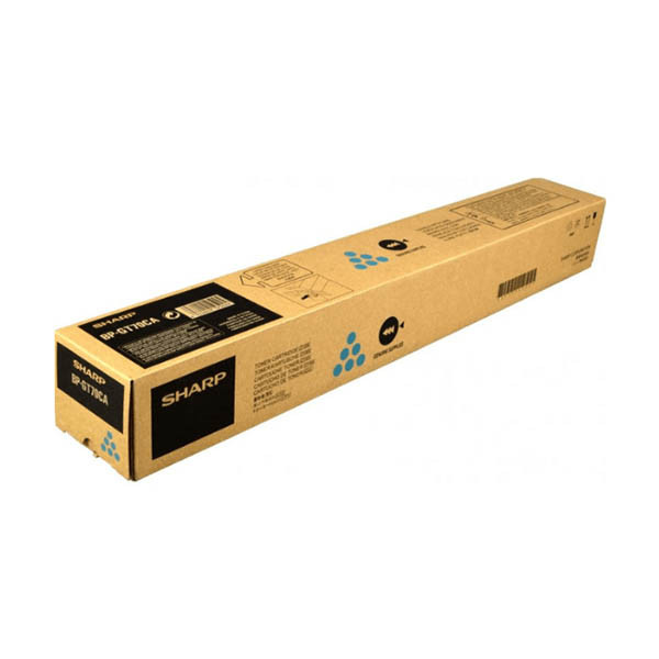 Sharp BP-GT70CA cyan toner (original) 082974 - 1