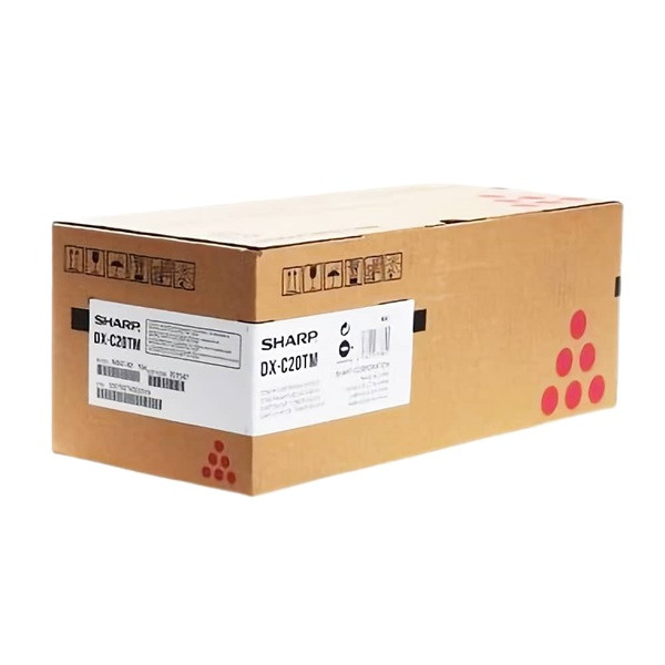 Sharp DX-C20TM magenta toner (original) DXC20TM 082348 - 1