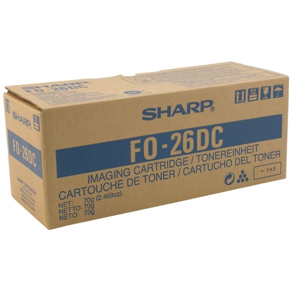 Sharp FO-26DC svart toner (original) FO-26DC 082186 - 1