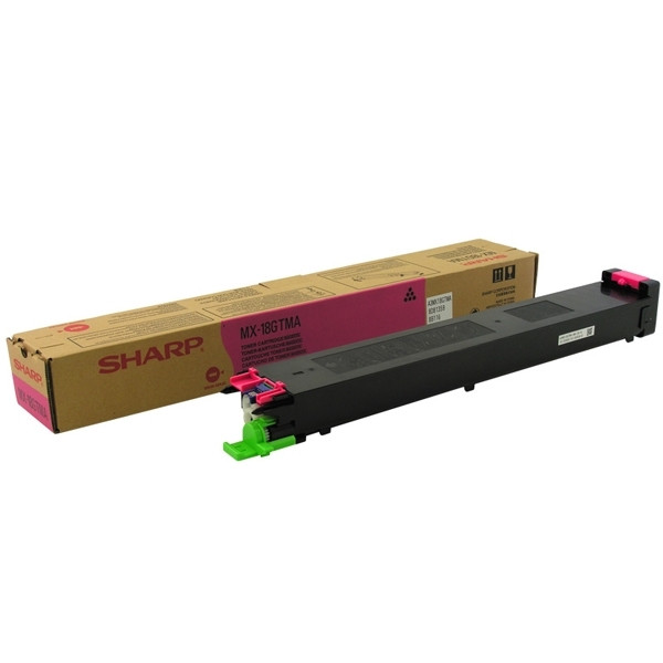 Sharp MX-18GTMA magenta toner (original) MX18GTMA 082204 - 1